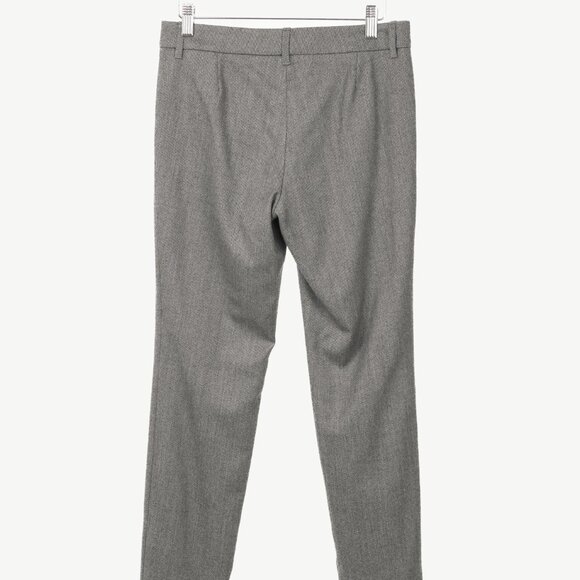 Gucci Grey Stretch-Wool Micro-Diamond Studded Trousers - Picture 3 of 14